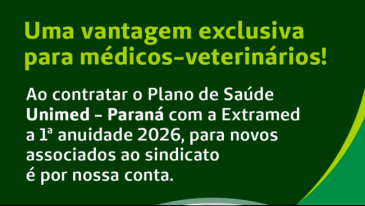 Anuidade 2026 gratuita para novos associados que aderirem ao Plano Unimed Paran&aacute;