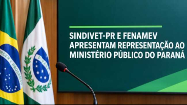 SINDIVET-PR e FENAMEV apresentam representa&ccedil;&atilde;o ao Minist&eacute;rio P&uacute;blico do Paran&aacute;